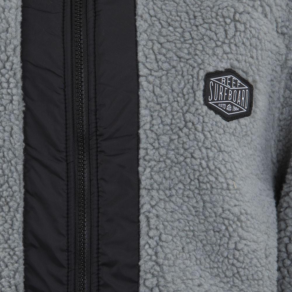 Poleron Men Sherpa Grey Black