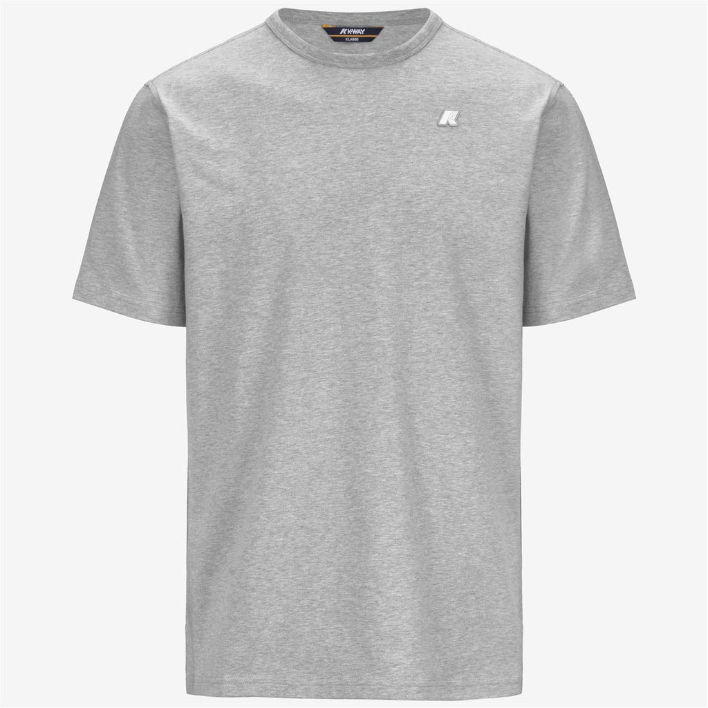 Polera K-Way Men Adame Stretch Grey Melange
