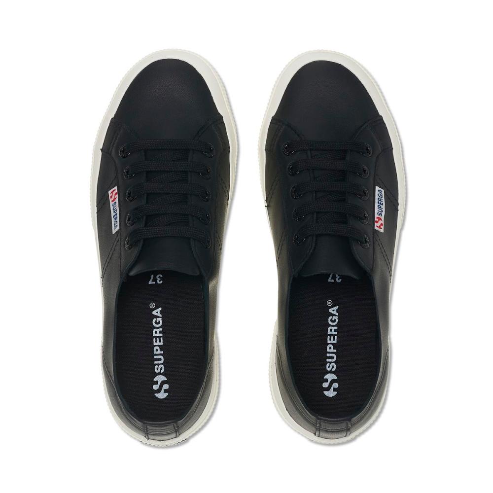 Zapatilla 2750 Unlined Nappa Black F Avorio