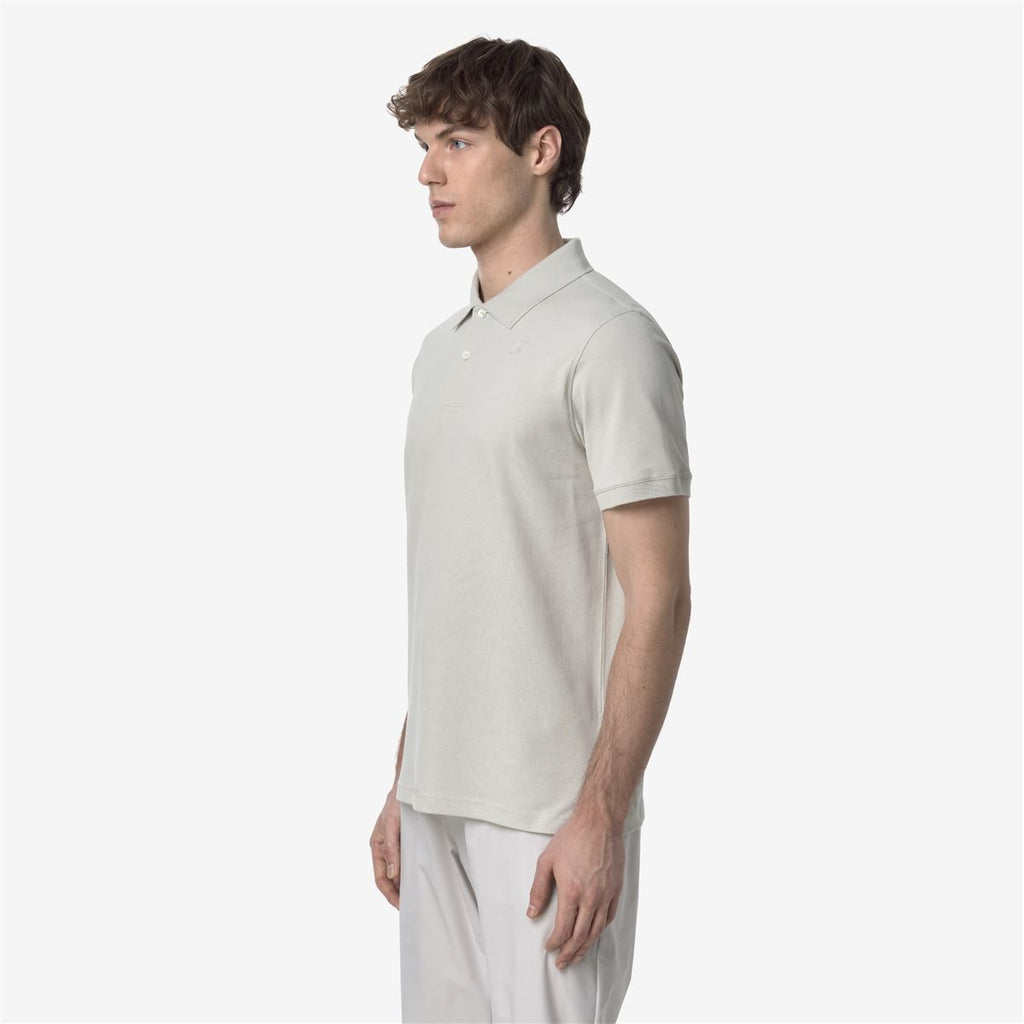 Polera K-Way Men Amedee Pique Beige Light