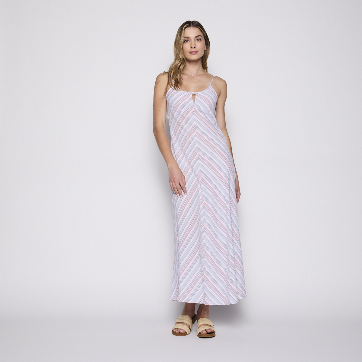 Vestido Reef Women Light Blue Multicolor