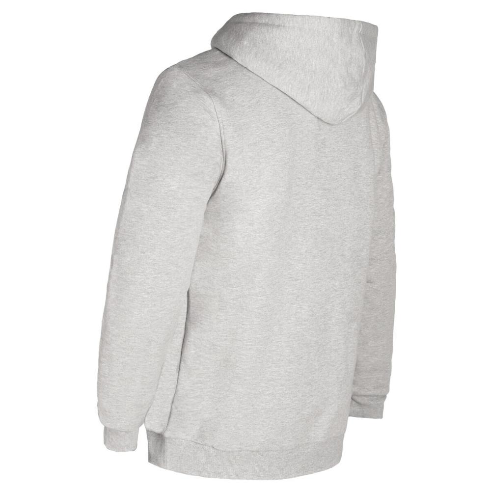 Poleron Men Full Zipper Grey Chiporro Black