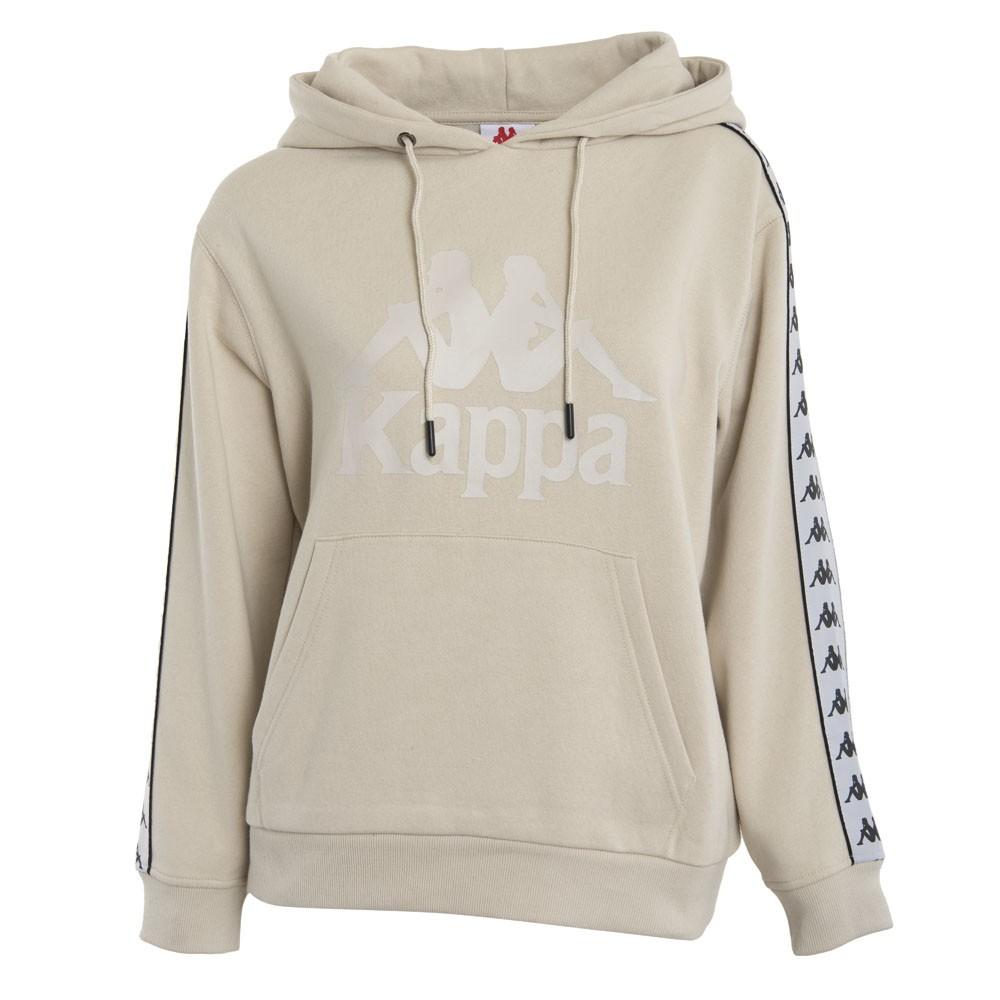 Poleron Women Hoodie Beige White