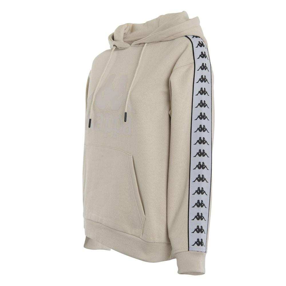 Poleron Women Hoodie Beige White