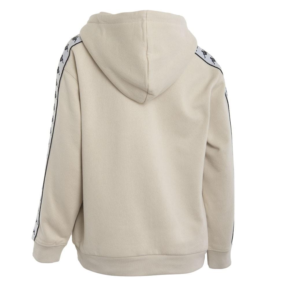 Poleron Women Hoodie Beige White