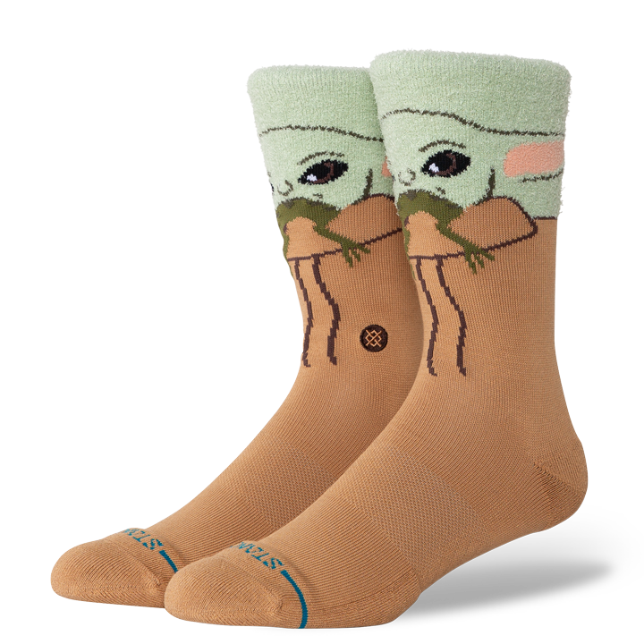 Stance Sock Grogu Hungry Green