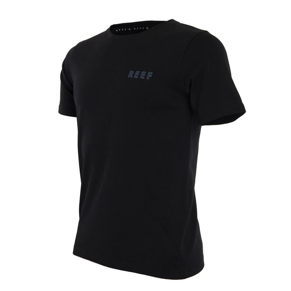 Polera Kids Palm Black Grey