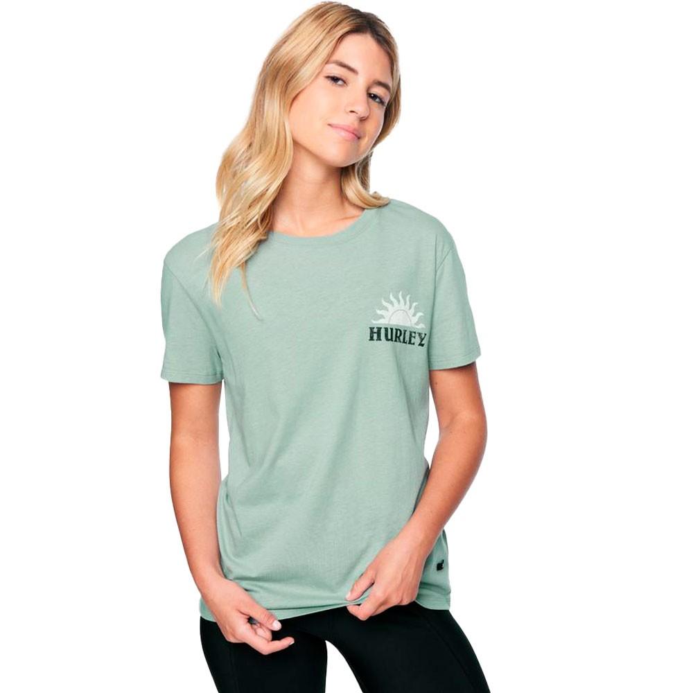 Polera Summertime Sun Relaxe Green Mint Hurley