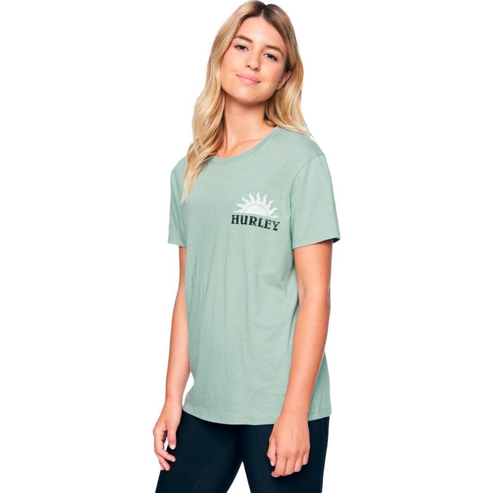Polera Summertime Sun Relaxe Green Mint Hurley
