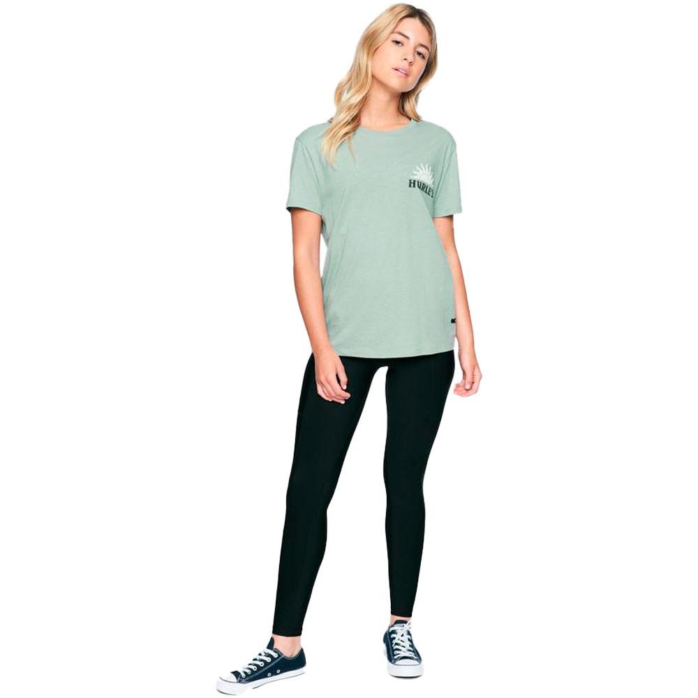 Polera Summertime Sun Relaxe Green Mint Hurley