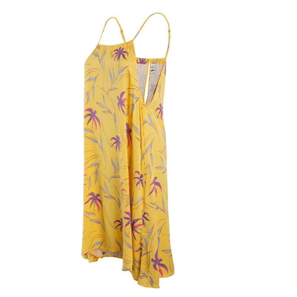 Vestido Kids Leaves Yellow