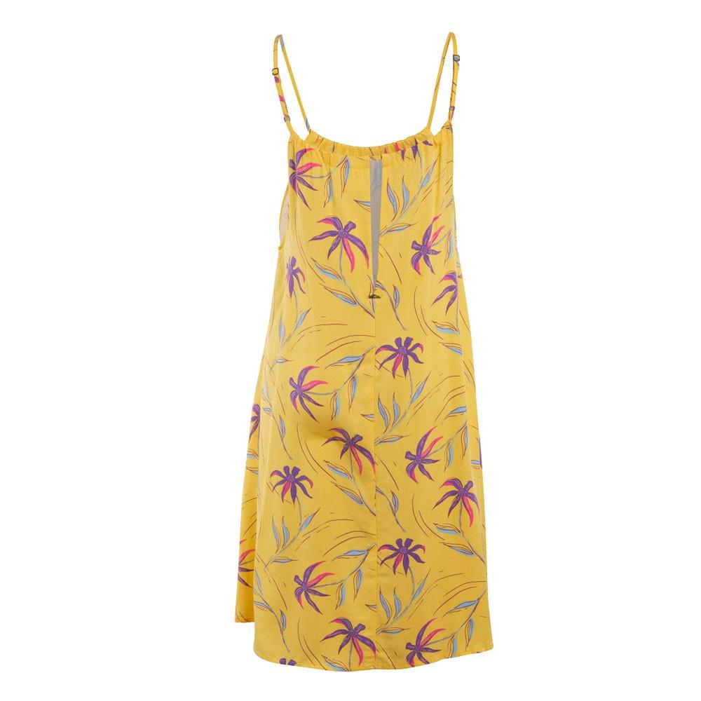 Vestido Kids Leaves Yellow