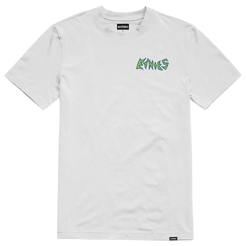 Polera Skate Skull White