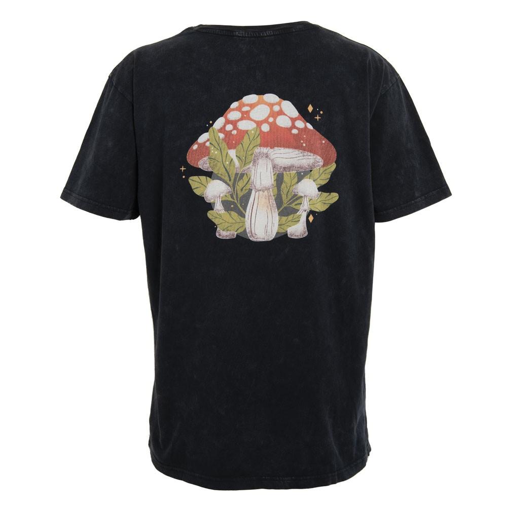 Polera Men Black Mushroom Back