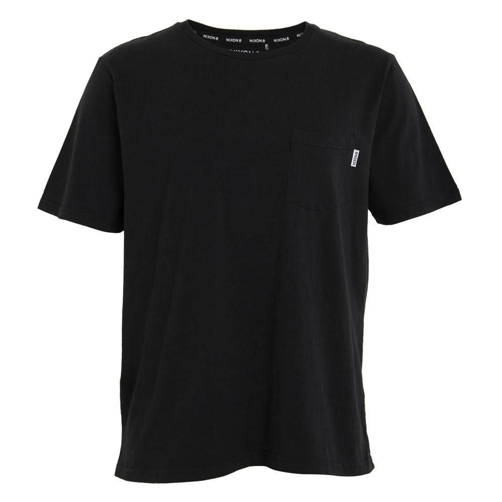 Polera Men All Black Pocket
