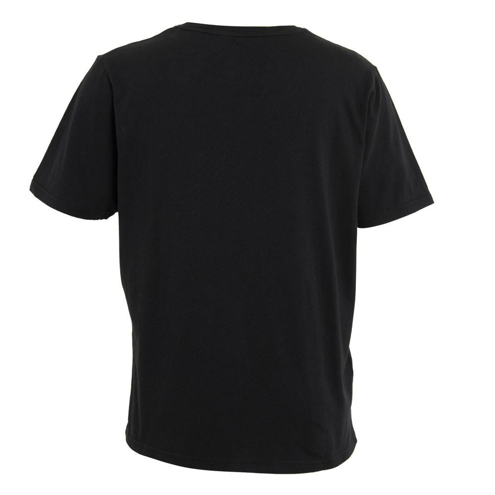 Polera Men All Black Pocket