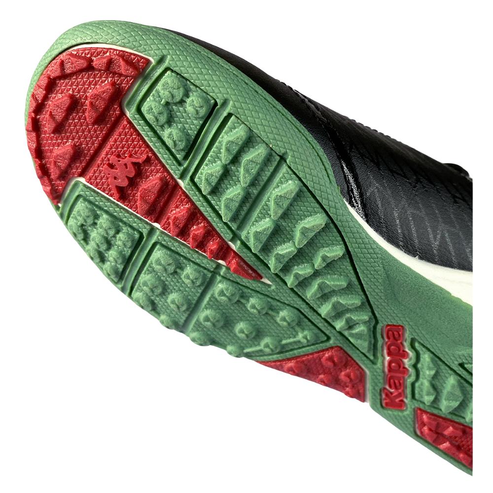 Zapatilla Fútbol Kids Kombat Player Black Green Loden Frost Turf Ground