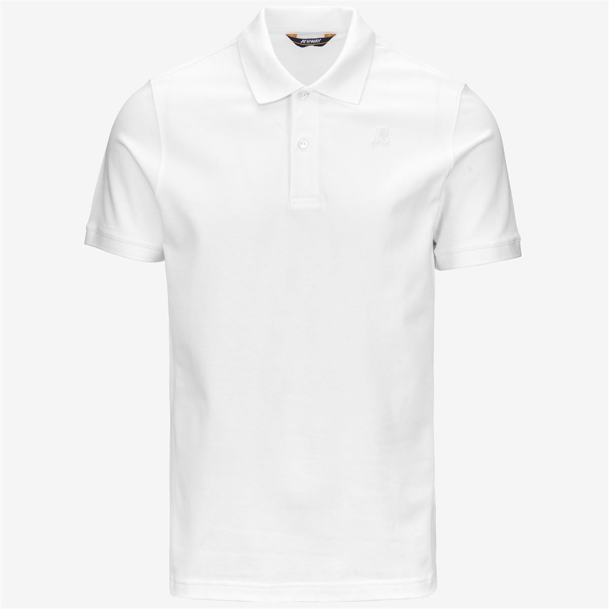 Polera K-Way Men Amedee Pique White