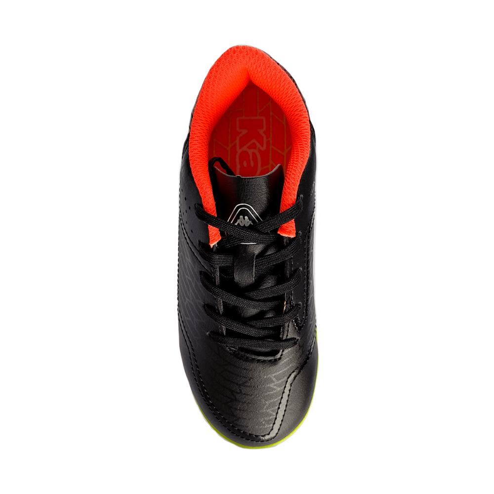 Zapatilla Fútbol Kids Kombat Player Black Neon Green Turf Ground