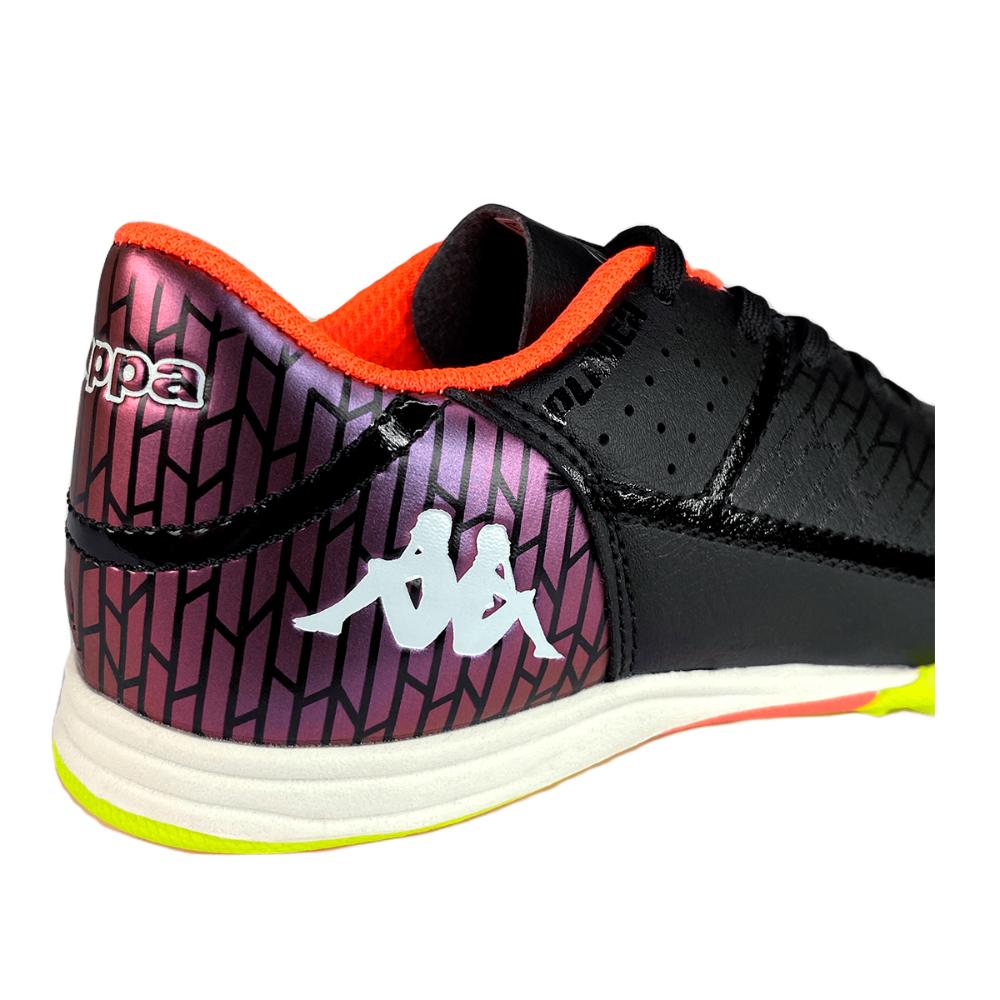 Zapatilla Fútbol Kids Kombat Player Black Neon Green Turf Ground