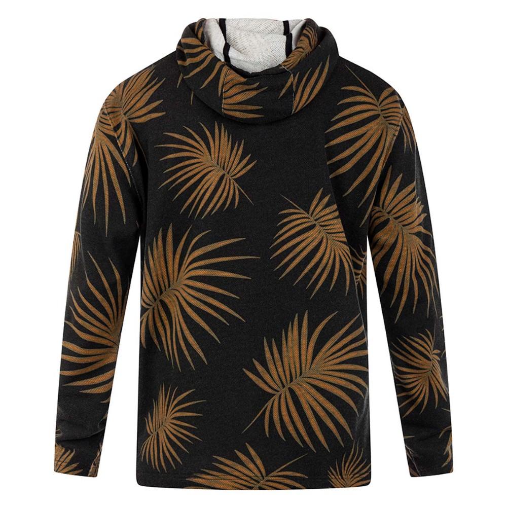 Poleron Modern Surf Poncho Black