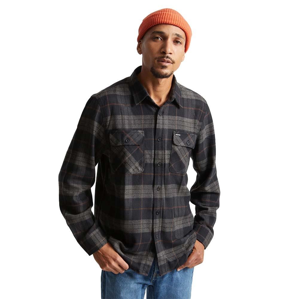 Camisa Bowery Flannel Black Charcoal