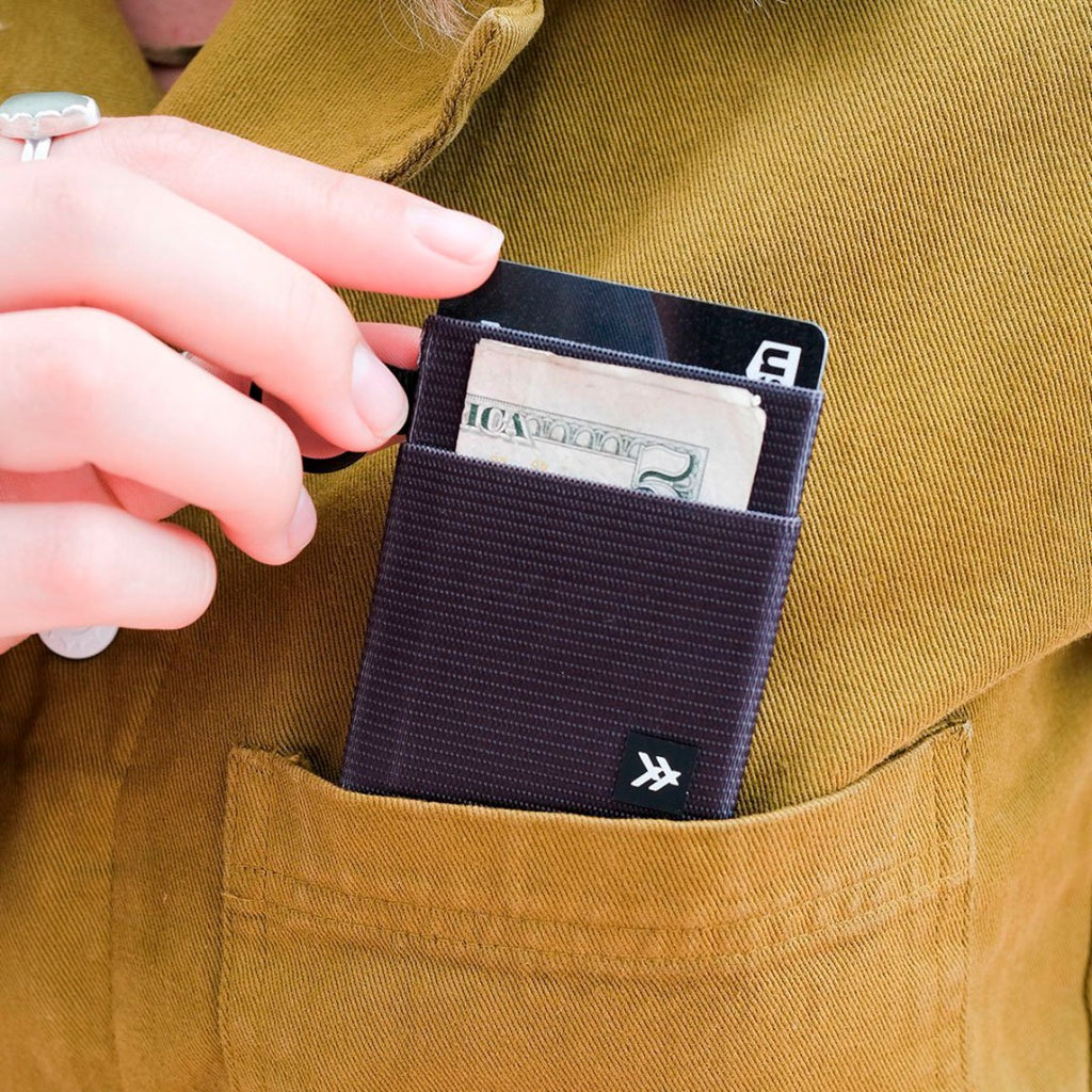 Billetera Thread Elastic Wallet Black
