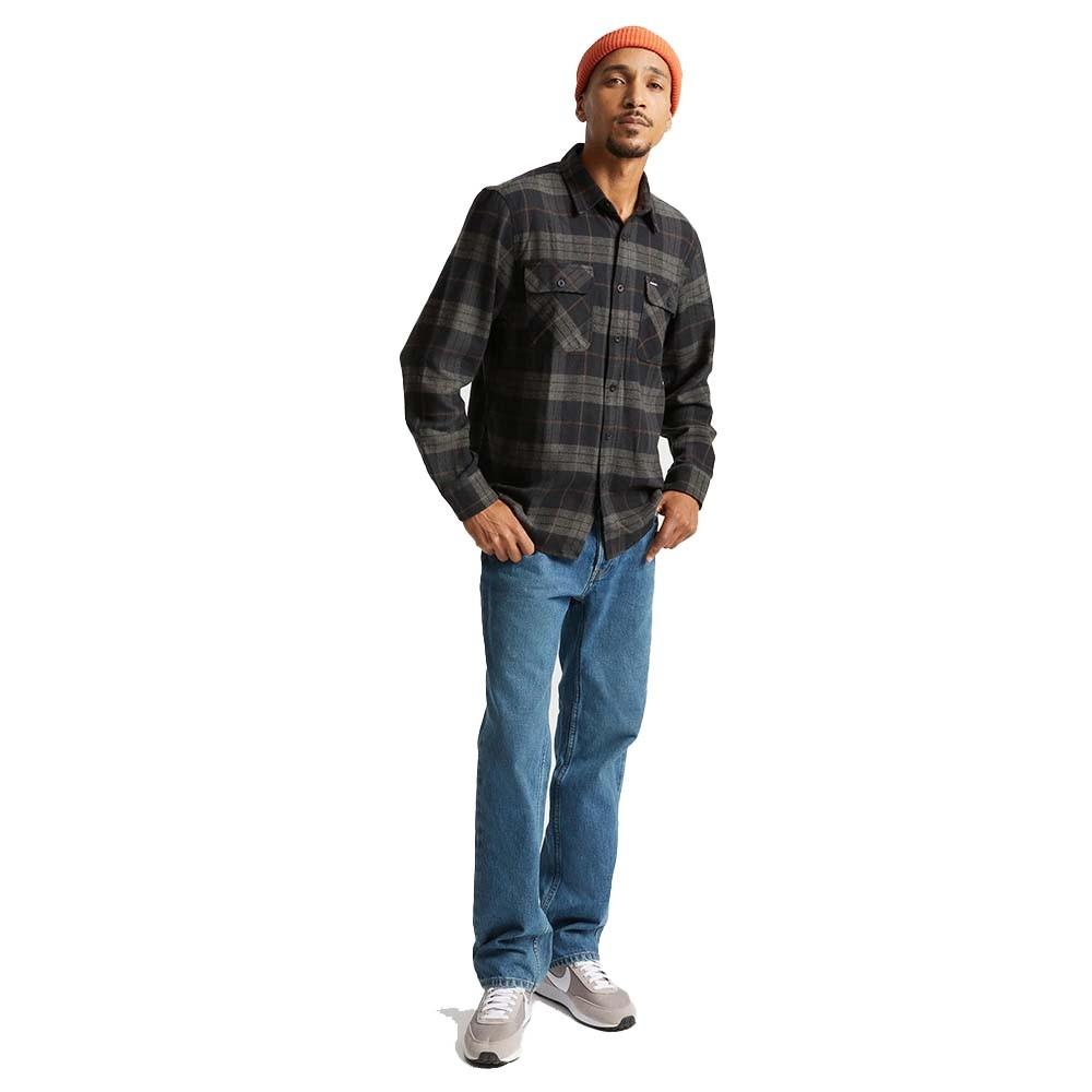 Camisa Bowery Flannel Black Charcoal
