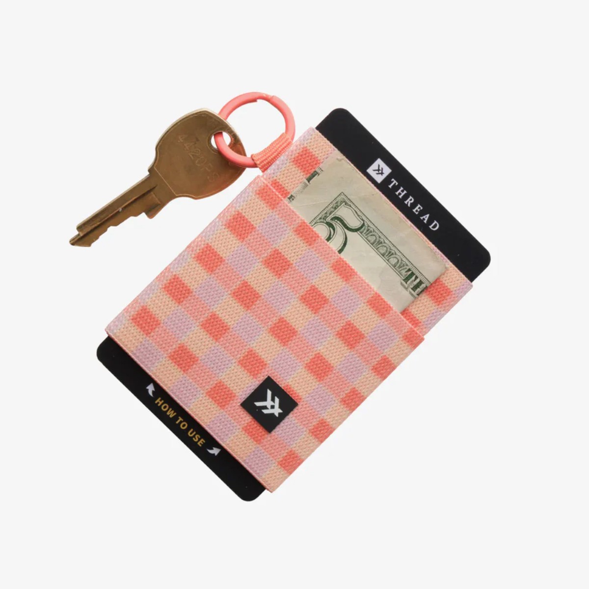 Billetera Thread Elastic Wallet Juno