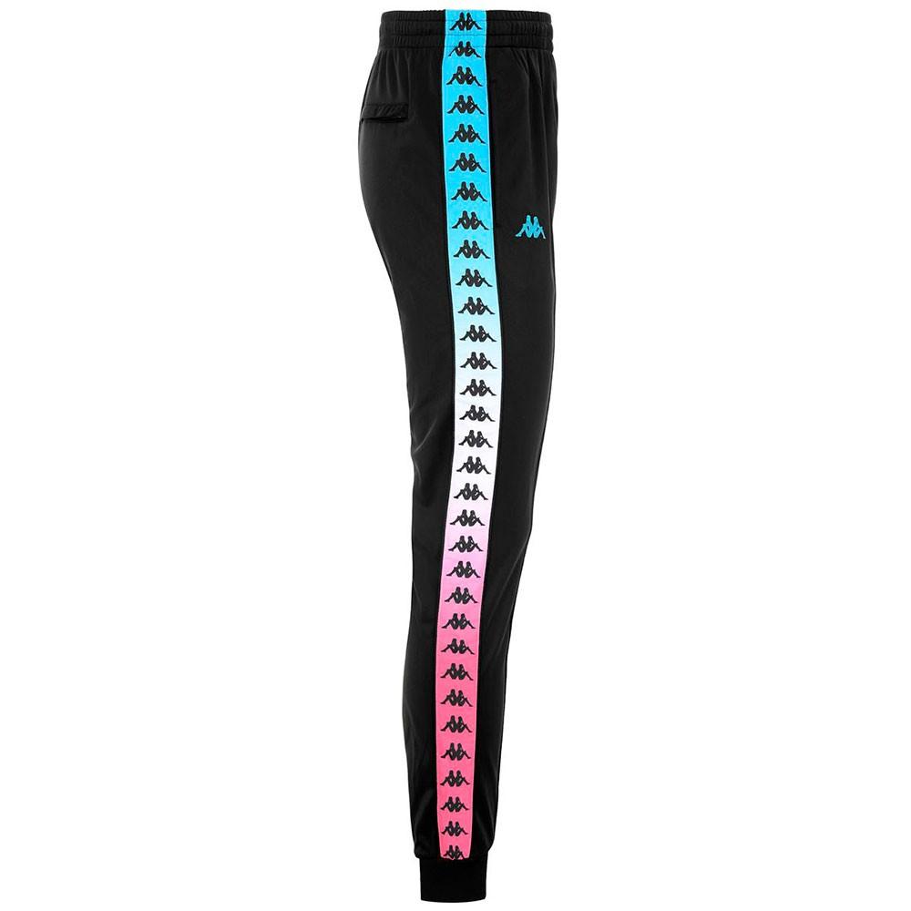 Pantalon 222 Banda Men Rastoria Degrade Black Turquiose fuxia