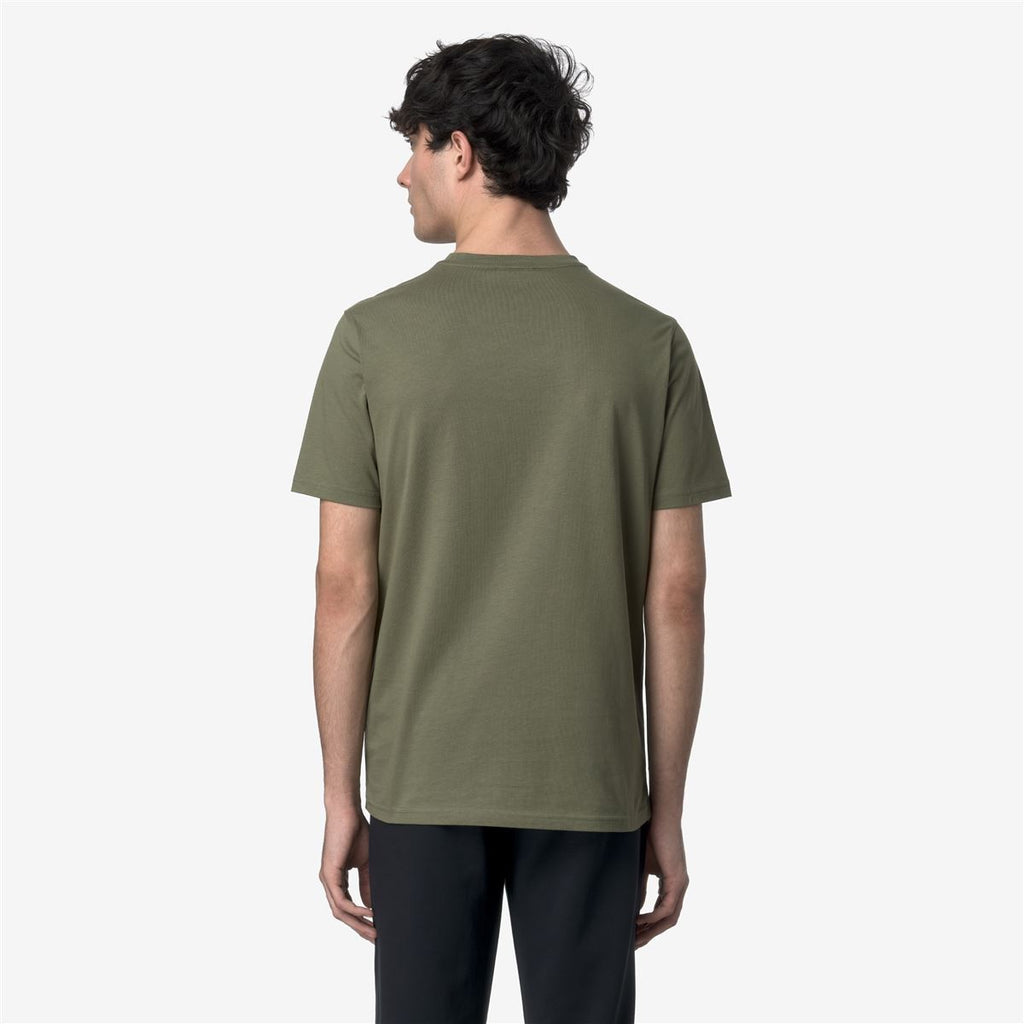 Polera K-Way Men Odom Green Lichen