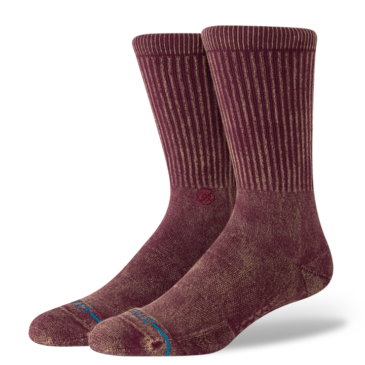 Stance Sock Icon Dyed Fig