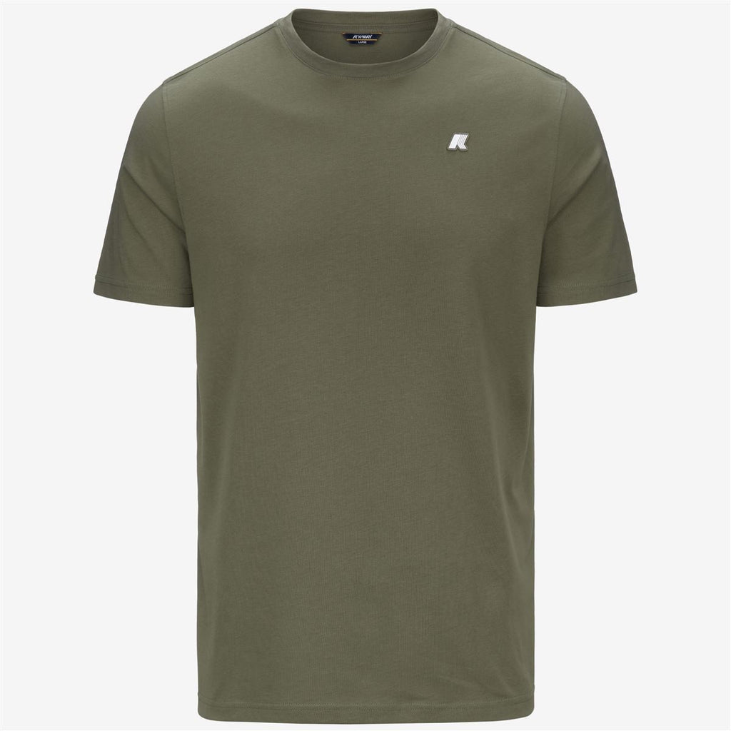 Polera K-Way Men Odom Green Lichen