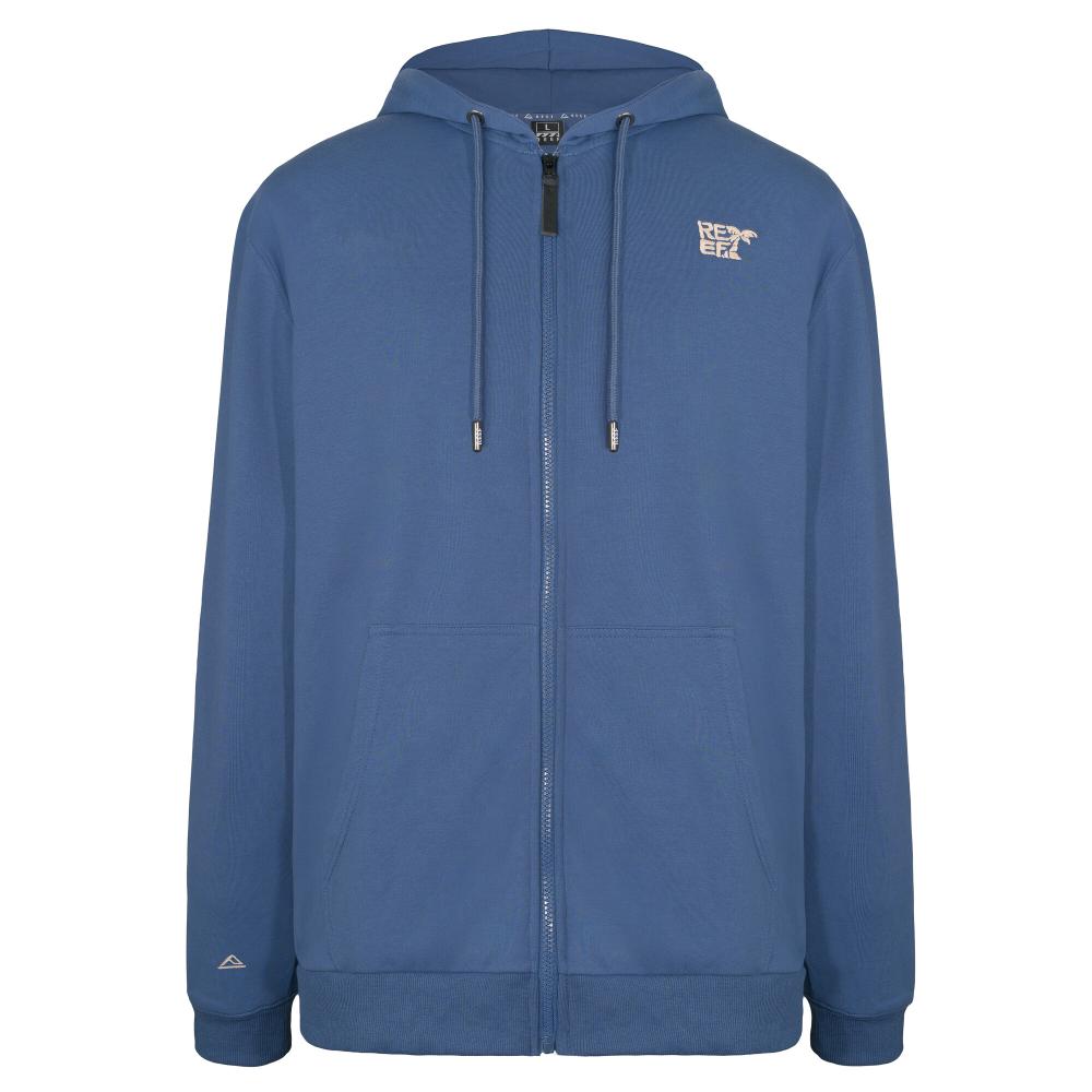 Poleron Reef Full Zipper Men Blue