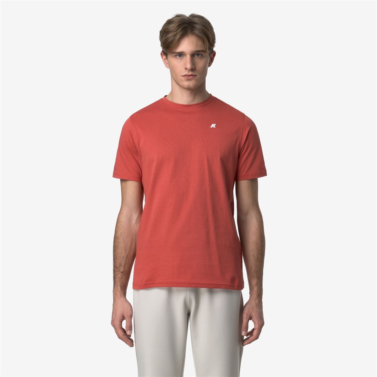 Polera K-Way Men Odom Red Jasper