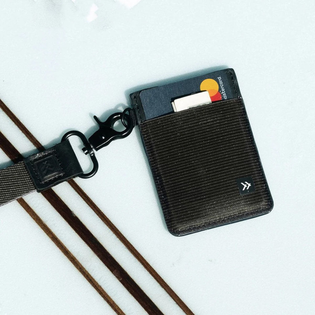 Billetera Thread Vertical Wallet Black