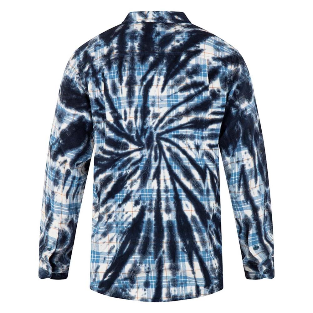 Camisa Portland Tiedye White Blue Black