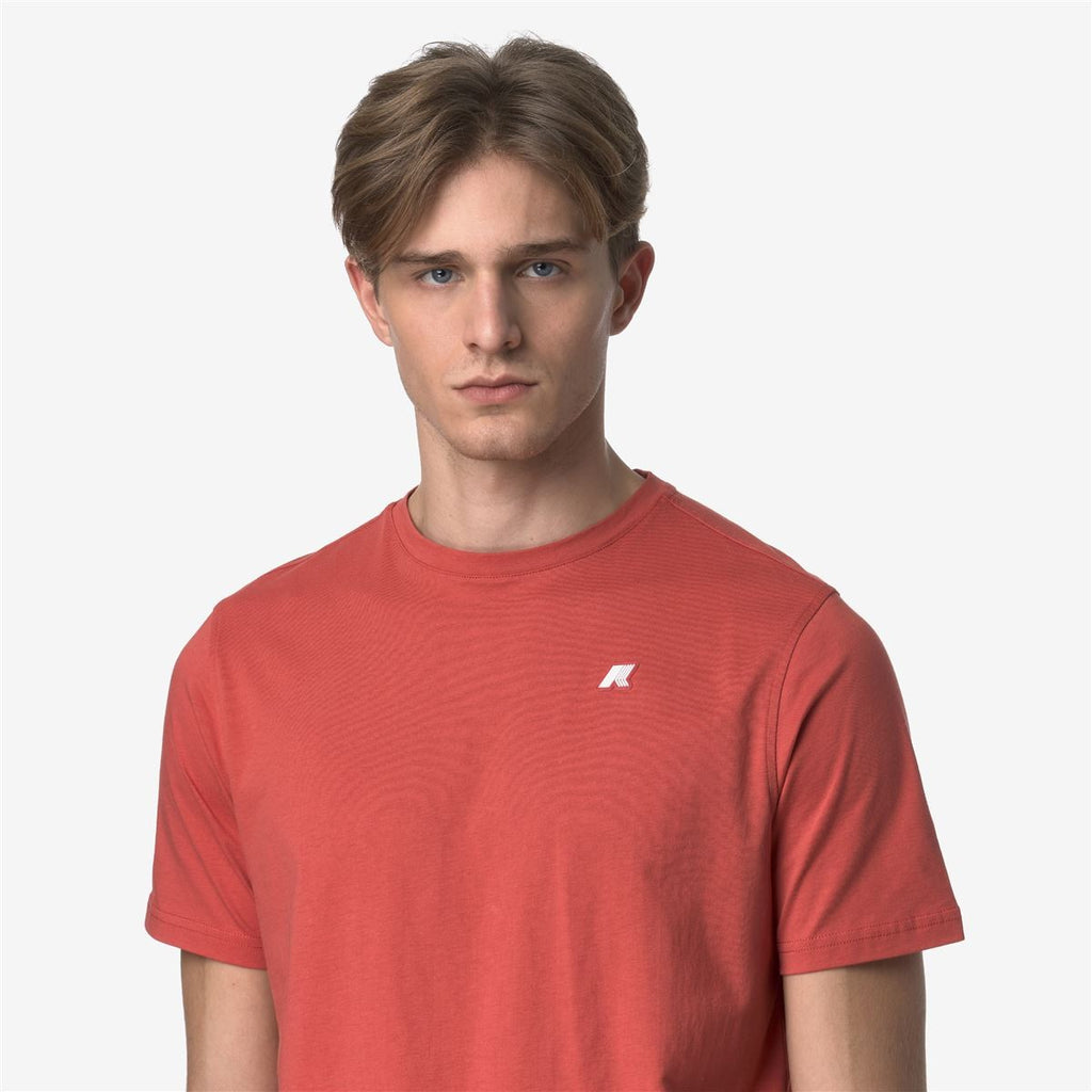 Polera K-Way Men Odom Red Jasper