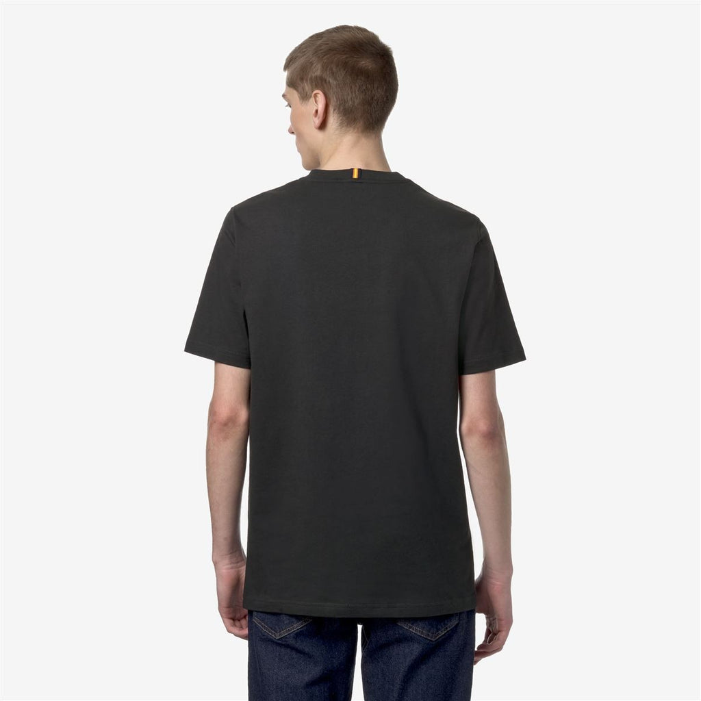 Polera K-Way Men Odom Typo Black Pure