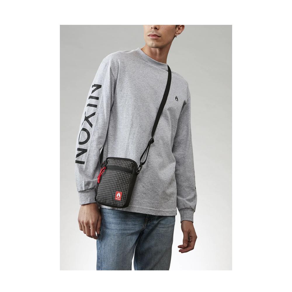Bolso Stash Bag Black Red