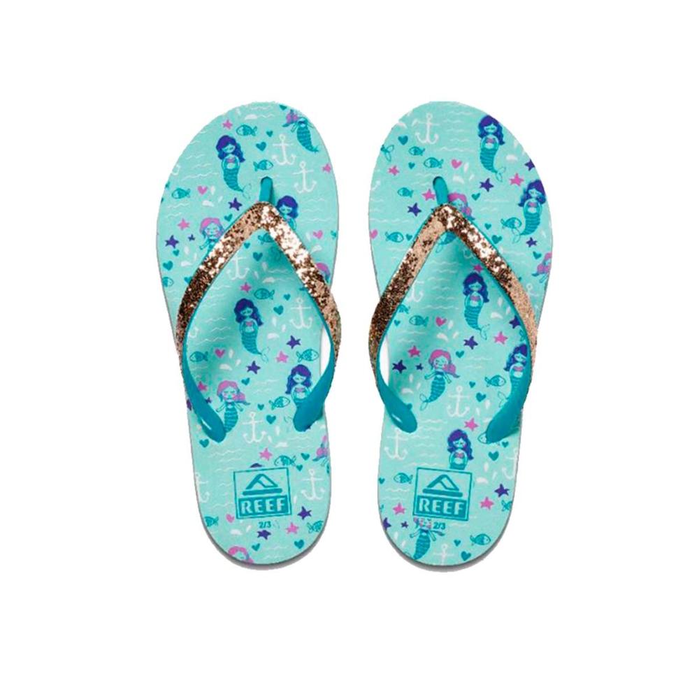 Sandalia Kids Stargazer Prints Aqua Mermaids