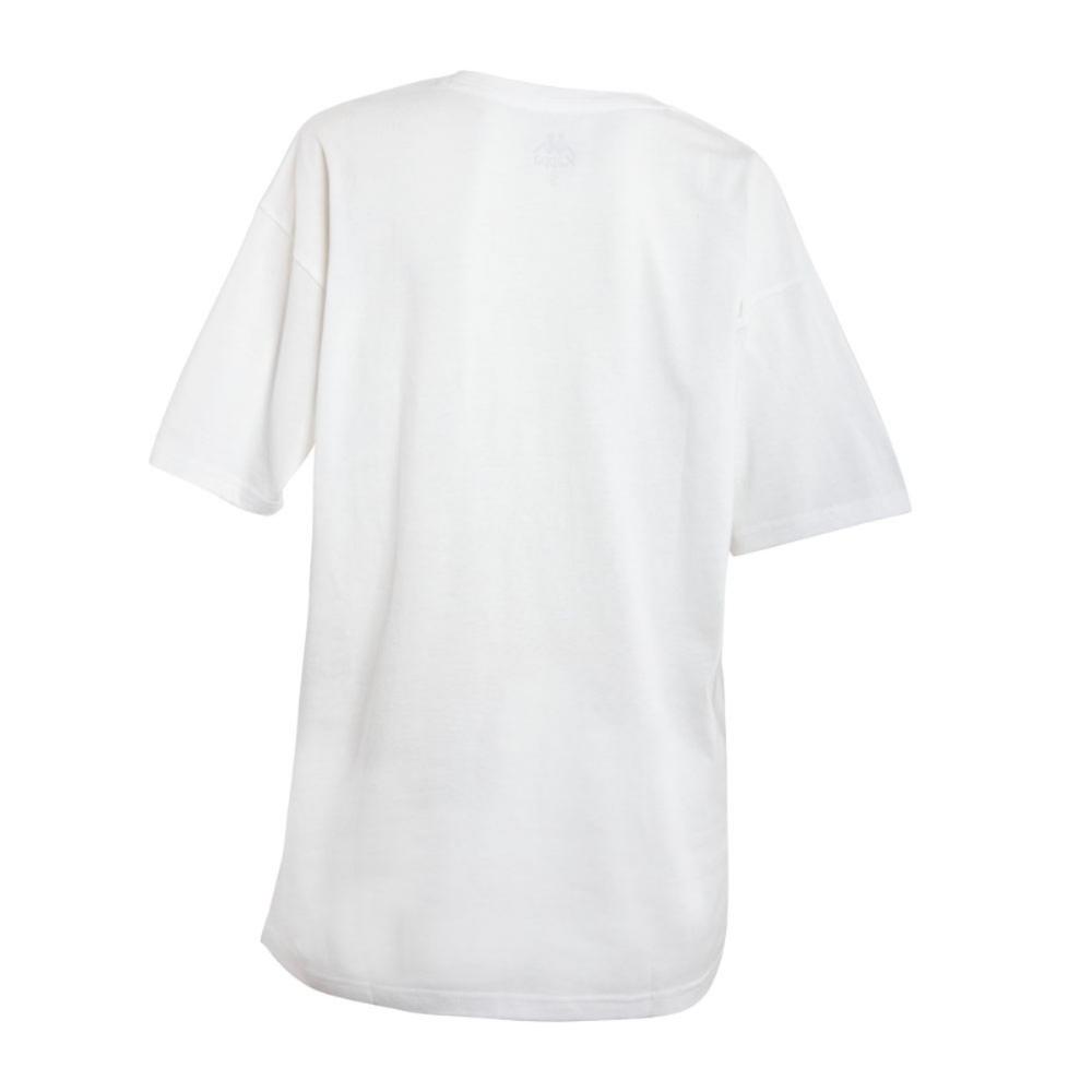Polera Women Oversize White Print Black Green