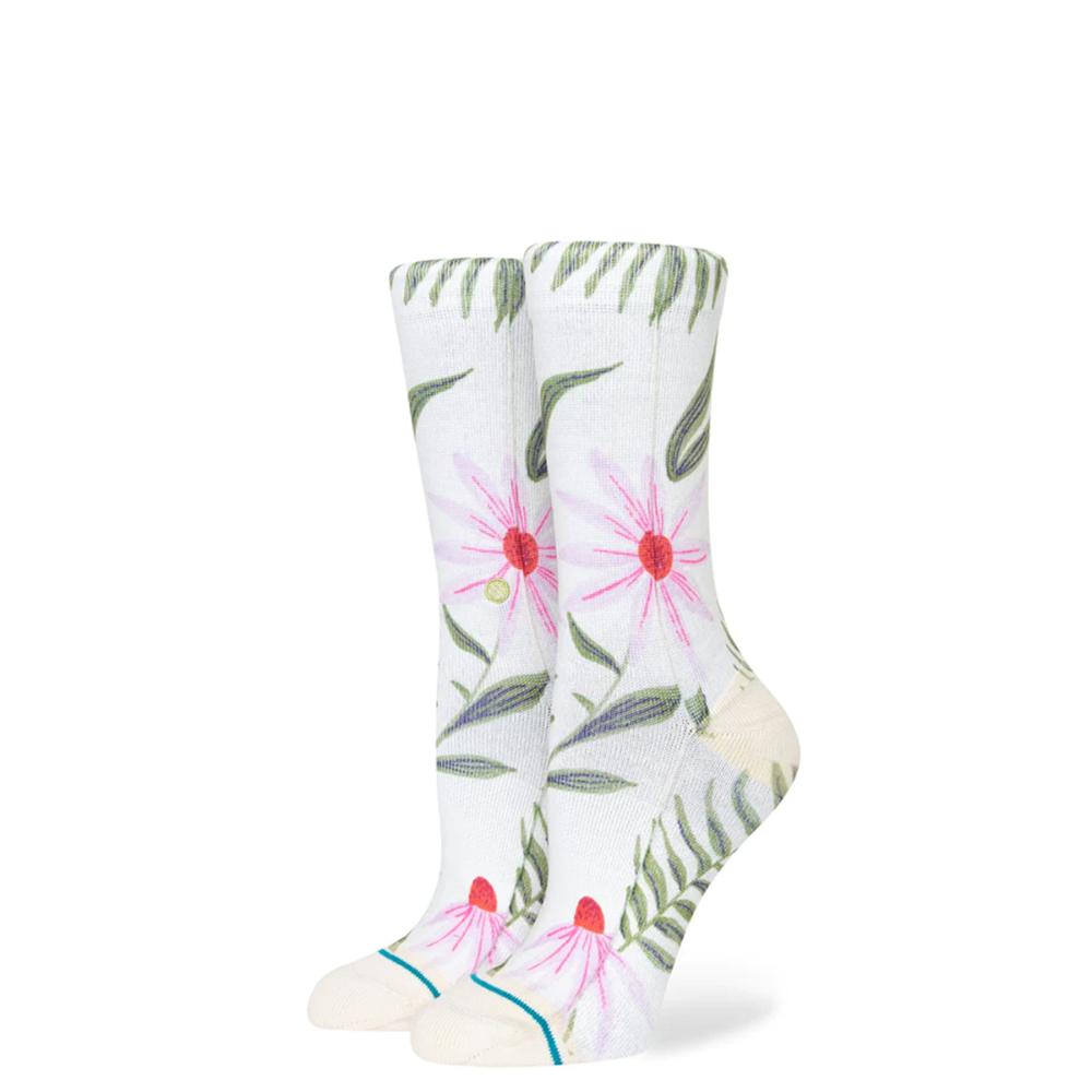 Stance Sock Women Flaunt Crew Off White