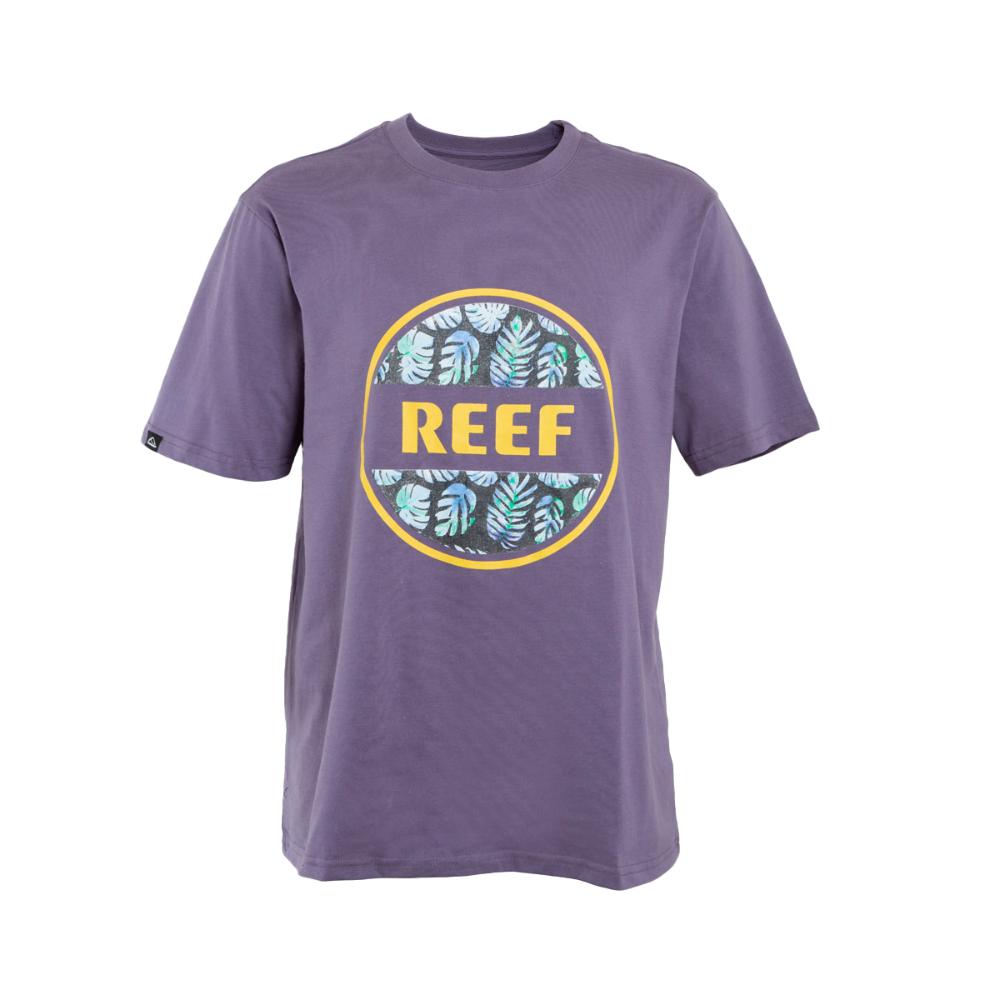 Polera Manga Corta Logo Front Purple