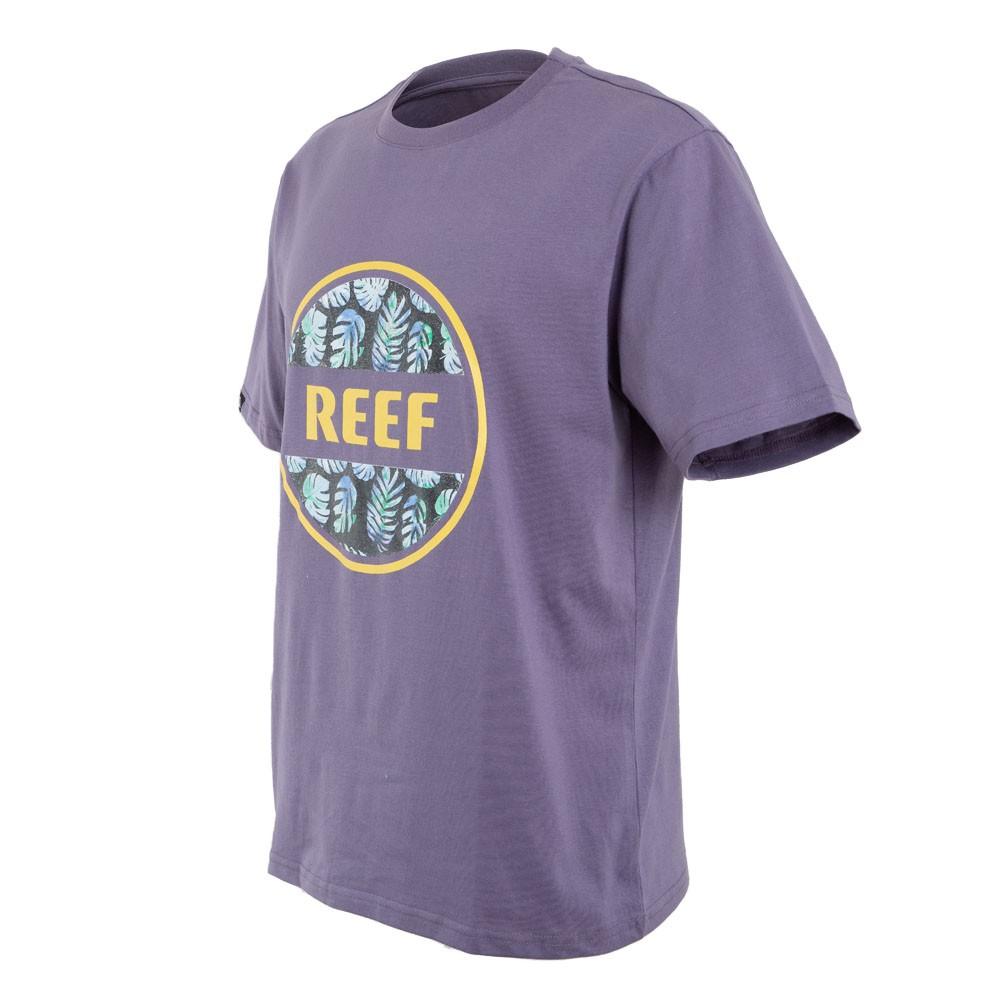 Polera Manga Corta Logo Front Purple