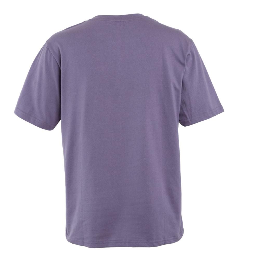 Polera Manga Corta Logo Front Purple