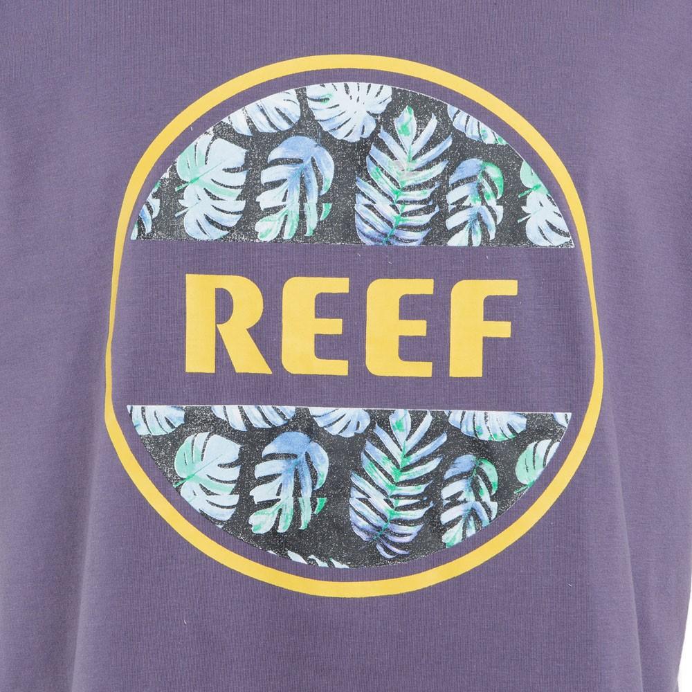 Polera Manga Corta Logo Front Purple
