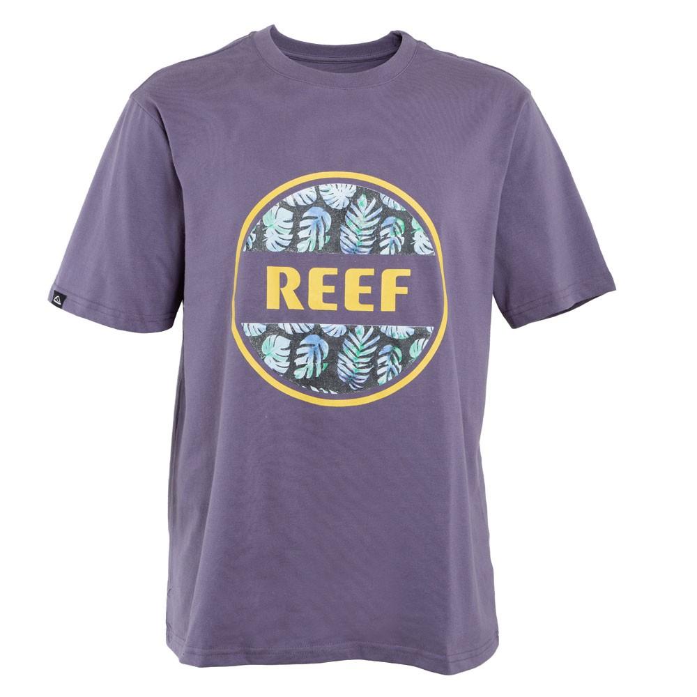 Polera Manga Corta Logo Front Purple