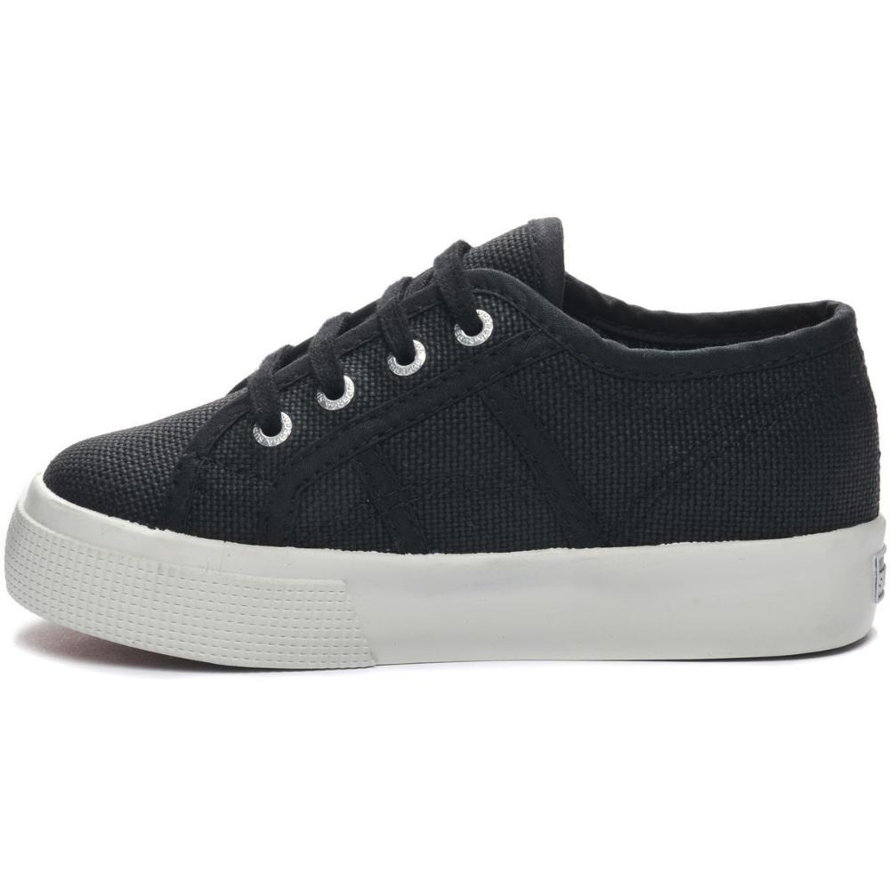 Zapatilla 2730 Cotj Black White Superga
