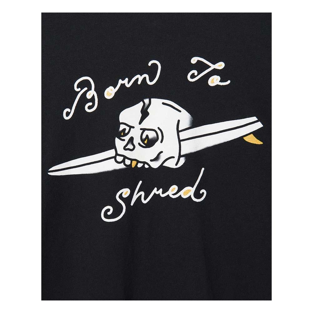 Polera Everyday Washed Born To Shred Black